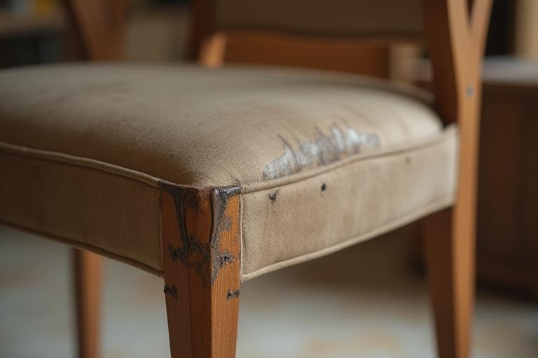 Before: Mid-century chair